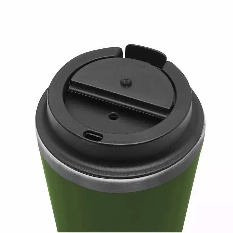 Kubek podróżny 350 ml TAKE & GO dwuścienny - zielony (56-0304644)