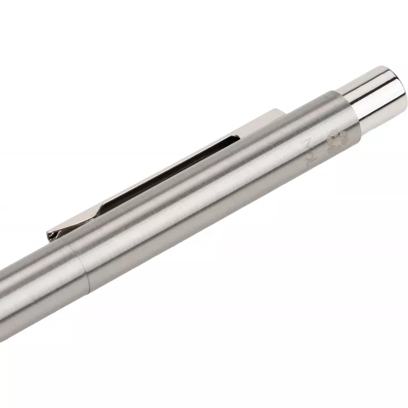 Długopis stalowy z recyklingu CAPE CORAL MoLu - szary (441207)