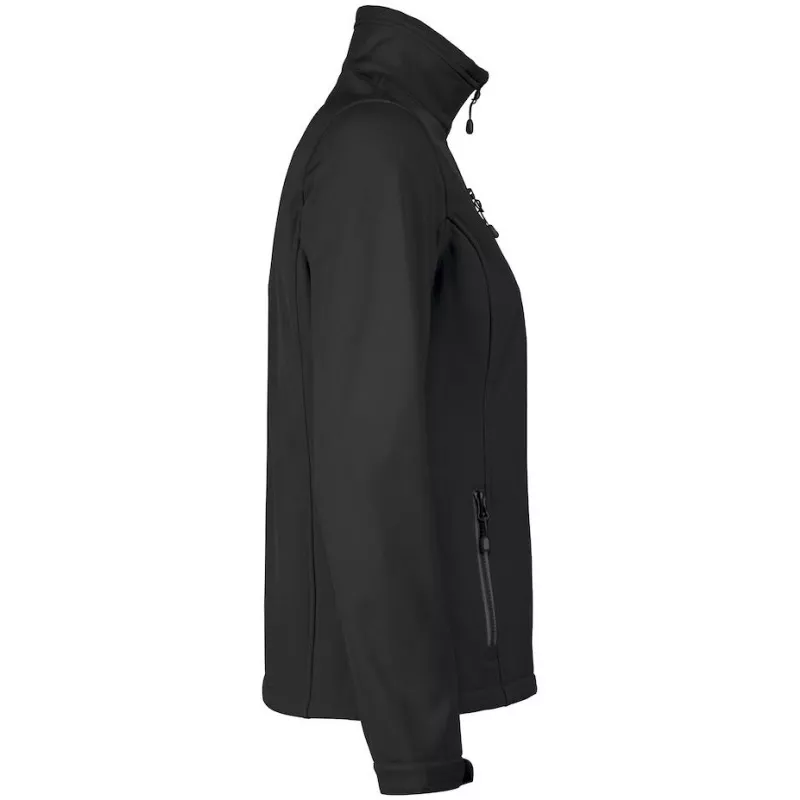 Softshell reklamowy damski 280 g/m² VERT - Czarny (2261050-BLACK)