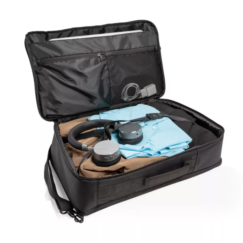 Plecak na laptopa 15,6" Swiss Peak, ochrona RFID - czarny (P762.581)