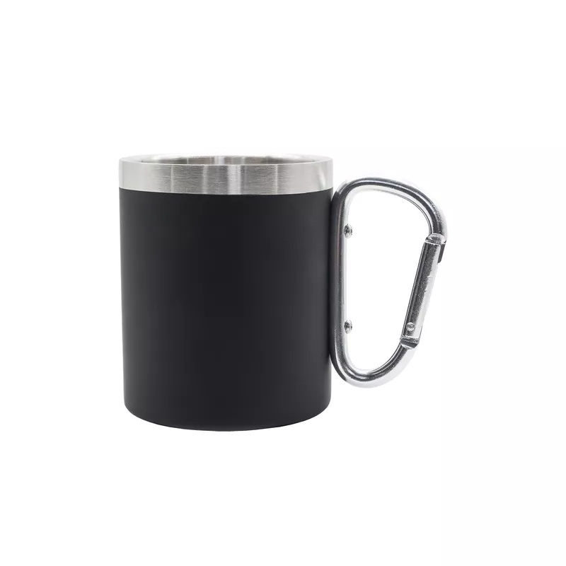 Kubek stalowy Magaro 300 ml - czarny (R08463.02)