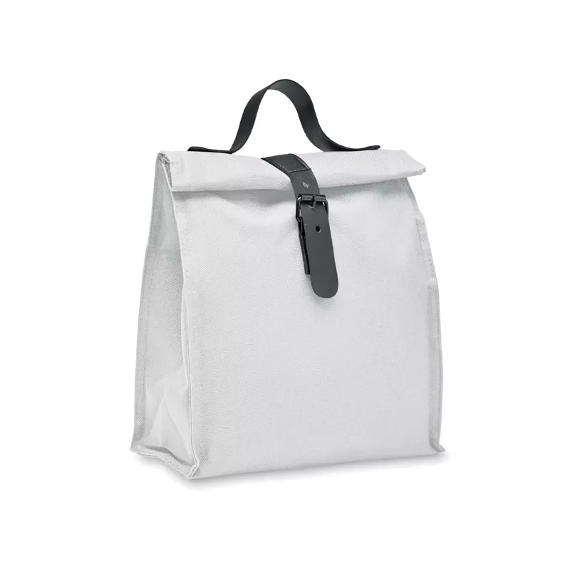 Torba chłodząca na lunch RPET 600D CHILL - Bialy (MO2557-06)