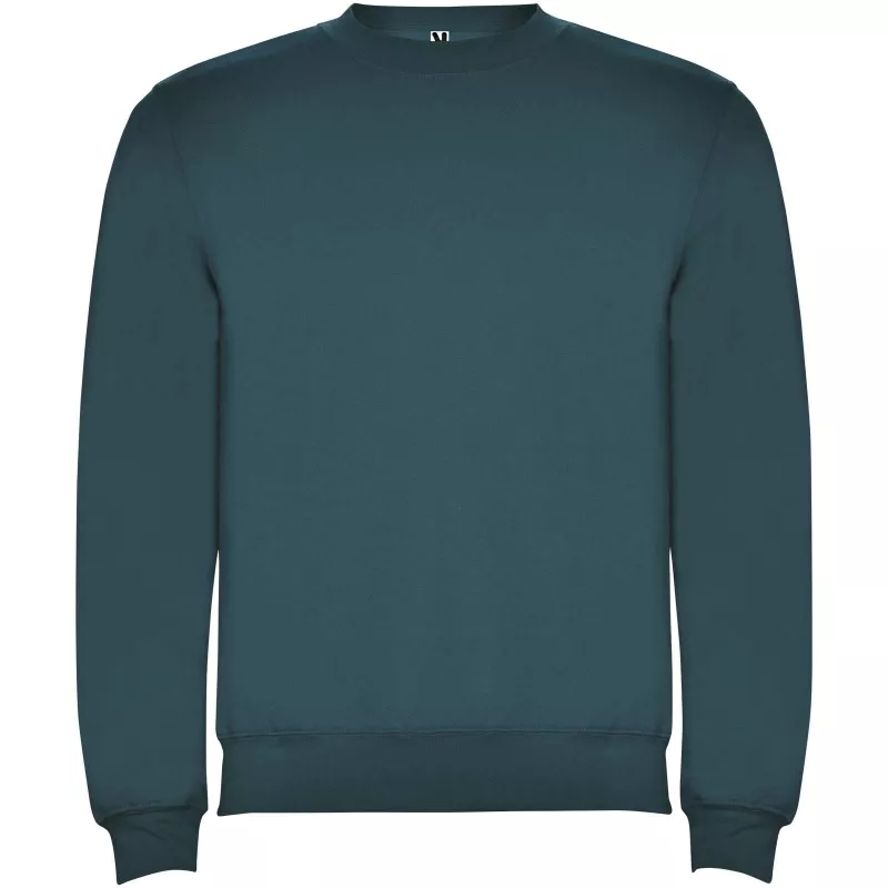 Ulan bluza unisex z zamkiem błyskawicznym na całej długości - Jeziorny niebieski (K1070-BLUELAKE)