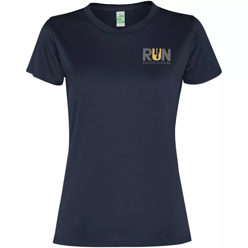 Slam short sleeve women's sports t-shirt - Navy Blue (R0305-NAVYBLUE)