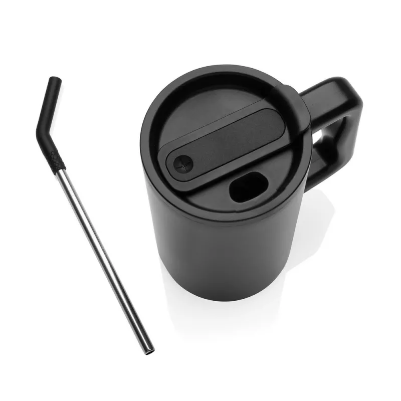 Kubek termiczny 800 ml Cube - czarny (P437.3101)