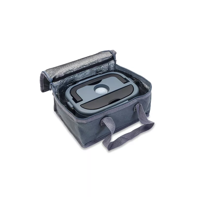 Lunch box z podgrzewaczem Heatmate - szary (R08462.21)