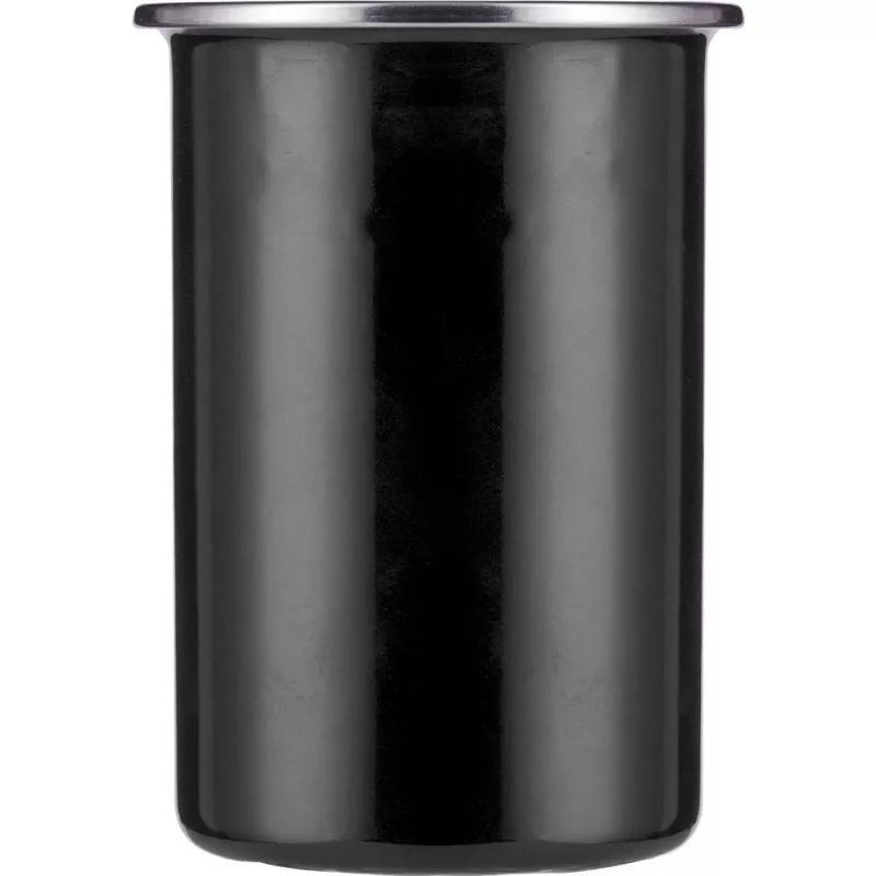 Kubek emaliowany 550 ml - czarny (V1509-03)