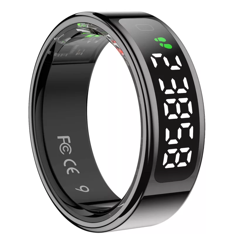 Prixton Orbyt Touch inteligentny pierścień - Czarny (2PA61-BLACK)