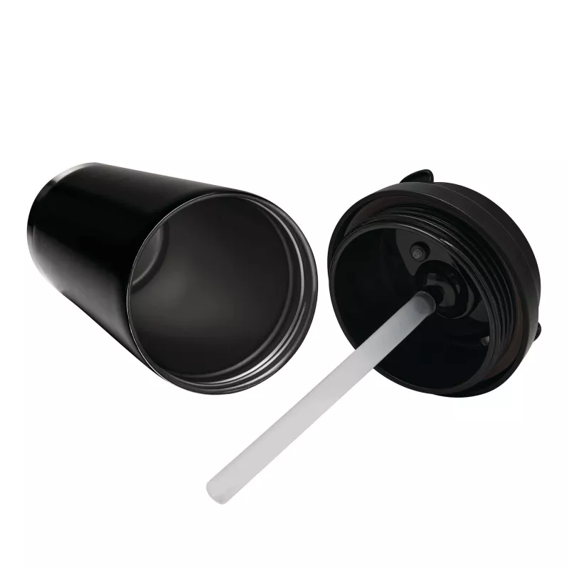 Butelka termiczna z podwójną izolacją - czarny (56-0304740)