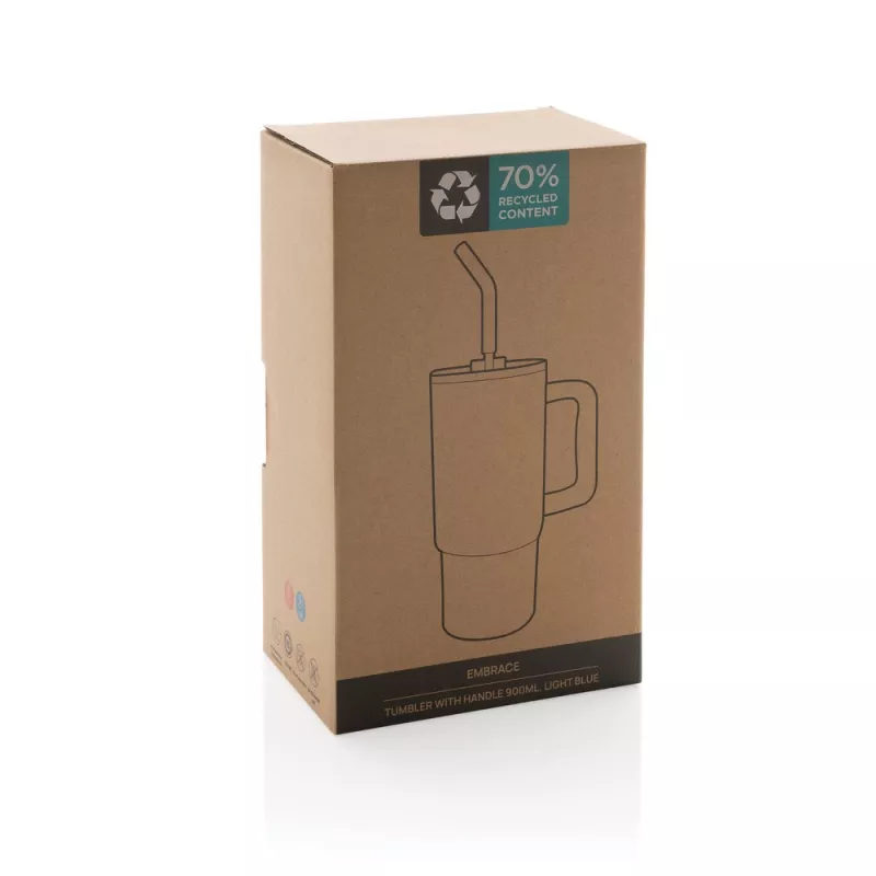 Kubek termiczny 900 ml Embrace - light blue (P437.3005)