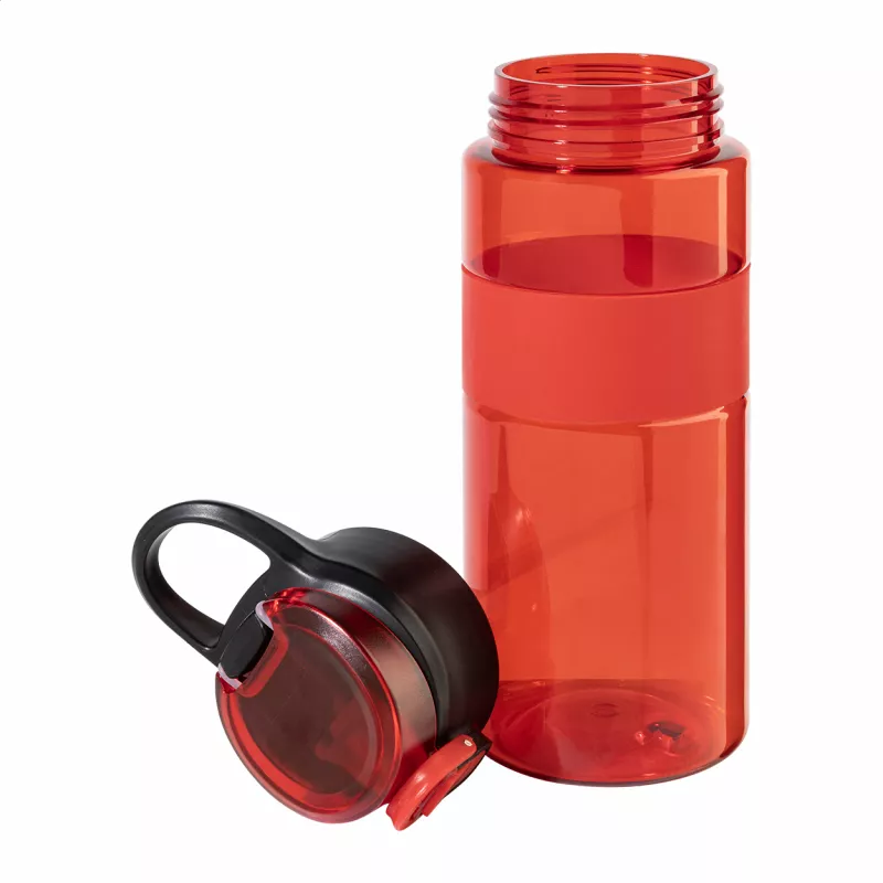 Fitgrip butelka sportowa RPET - czerwony (AP800612-05)