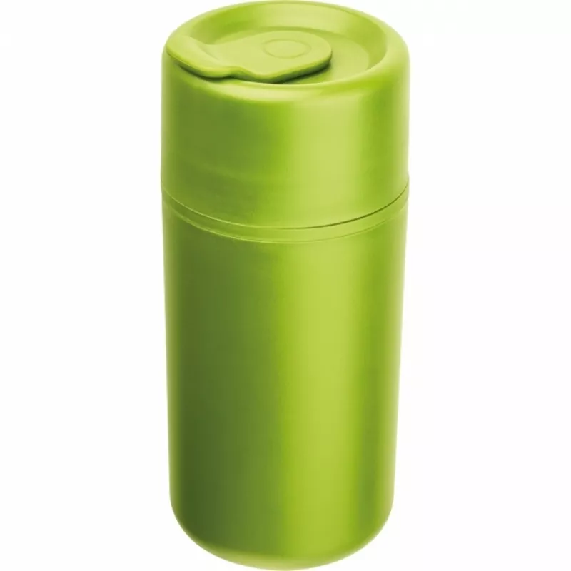 Kubek z podwójnymi ściankami GENOA 500 ml - jasnozielony (535429)