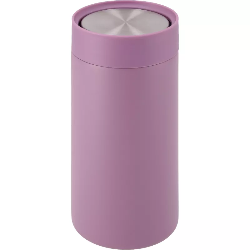 Kubek termiczny stalowy z recyklingu LE PORT MoLu 360 ml - fioletowy (535312)
