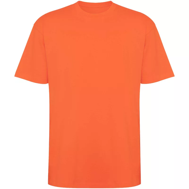 Koszulka Bull, unisex, oversize, z krótkim rękawem - Koralowy (R6560-CORAIL)