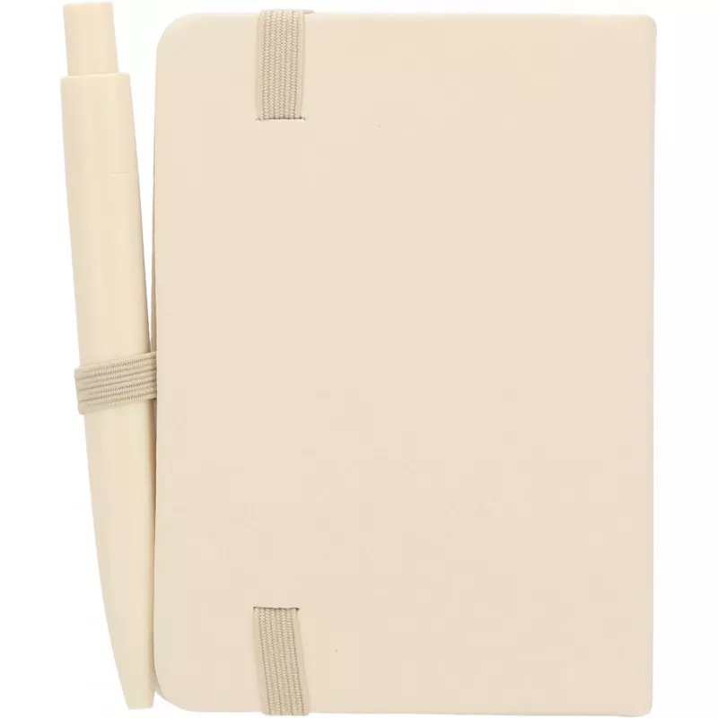 Notes A7 z długopisem SAN ANTONIO - beżowy (556213)
