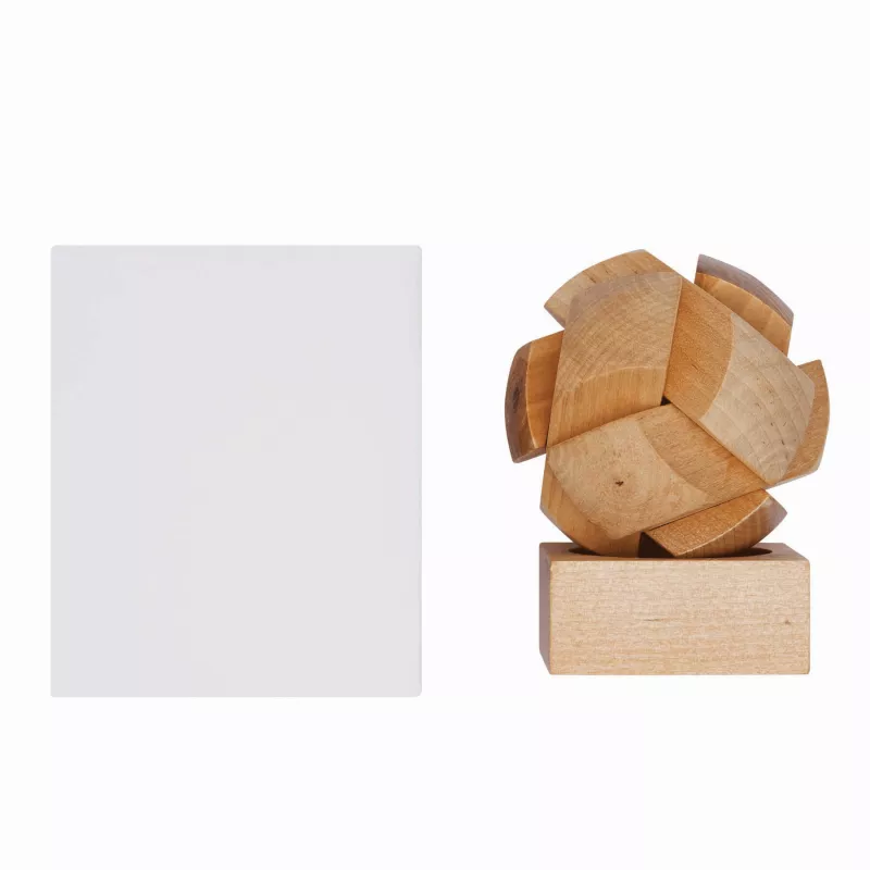 Puzzle w kształcie piłki - brązowy (56-0501028)