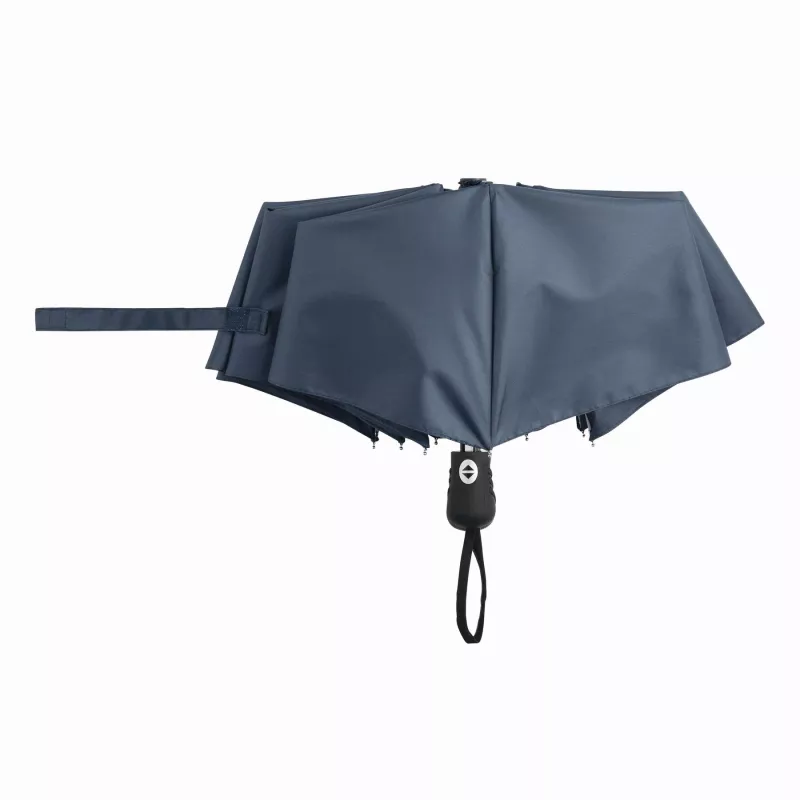 Automatyczny, wiatroodporny, kieszonkowy parasol - granatowy (56-0101180)