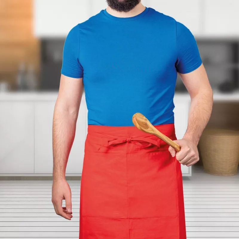 Fartuch kelnerski 180 g/m² GERTRUD - czerwony (6138305)