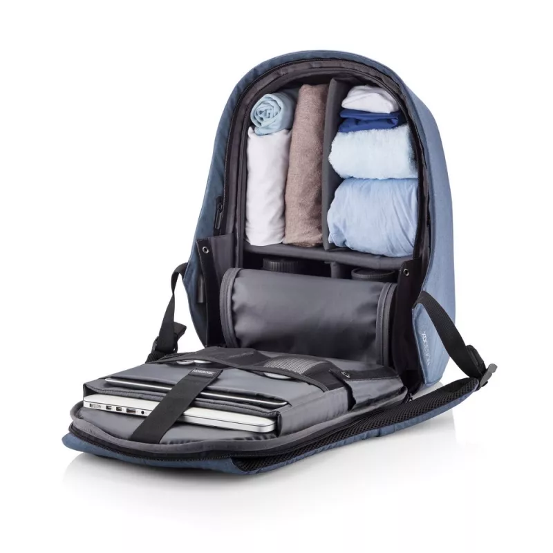 Bobby Hero Regular plecak chroniący przed kieszonkowcami - niebieski (P705.299)