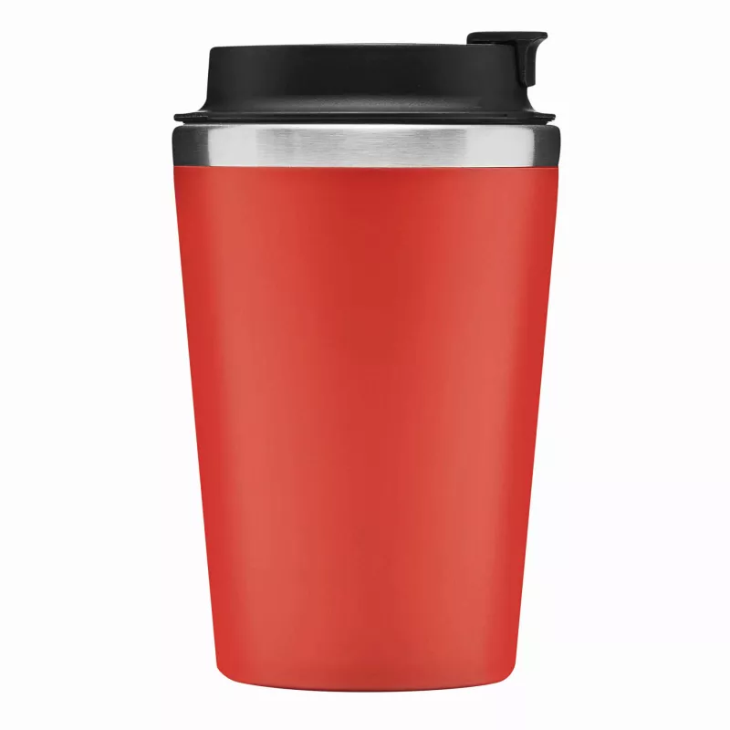 Kubek podróżny 350 ml TAKE & GO dwuścienny - czerwony (56-0304643)