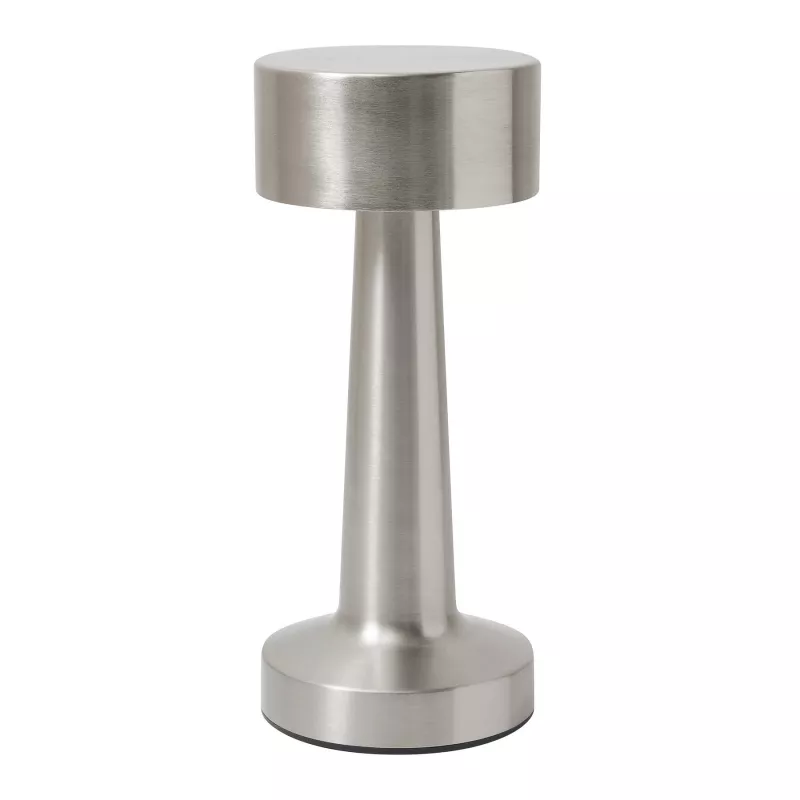 Lampa stołowa MUSHROOM ze stali nierdzewnej - srebrny (56-0903071)