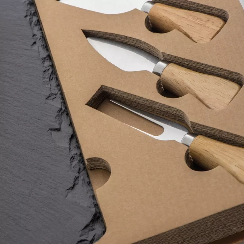 Zestaw do serów VIOLA - ciemnoszary (8019077)