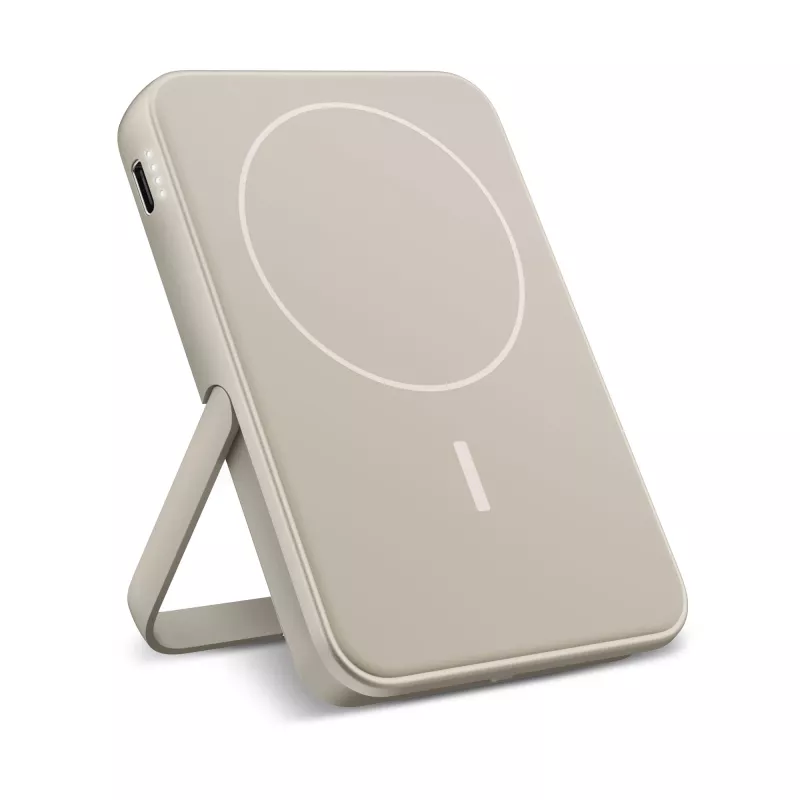 2PBM5000| Fresh 'n Rebel Compatible with MagSafe MagSafe Powerbank Wireless 5000mAh - beżowy (LT49413-N0055)