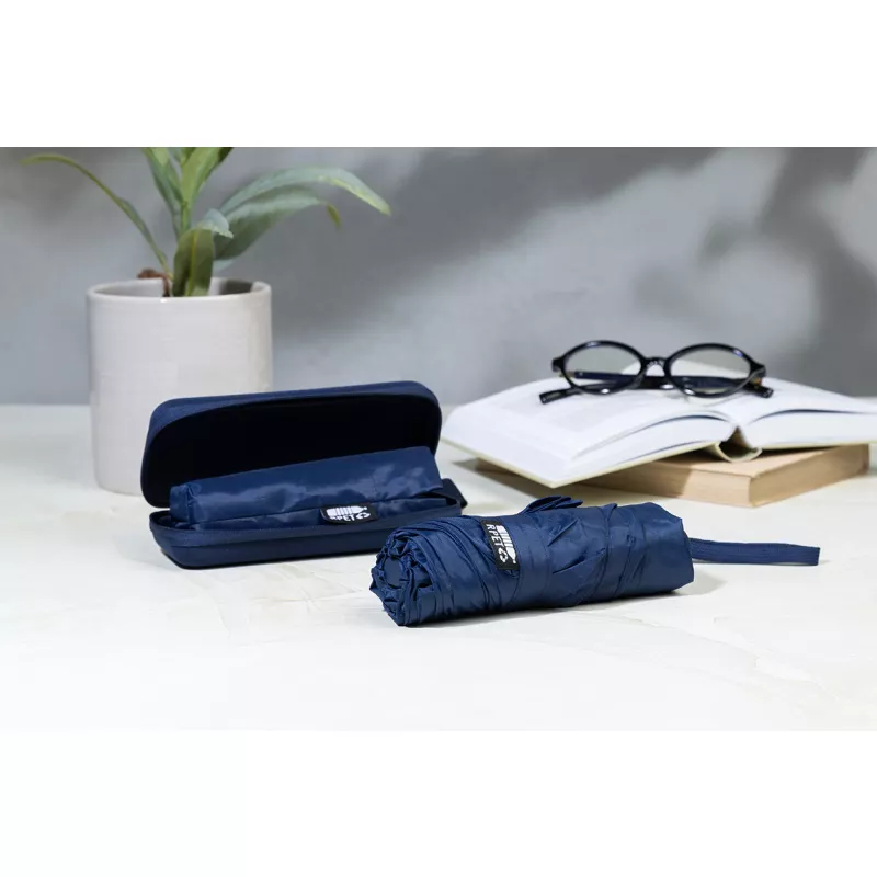 Fractus mini parasol RPET - ciemno niebieski (AP800283-06A)