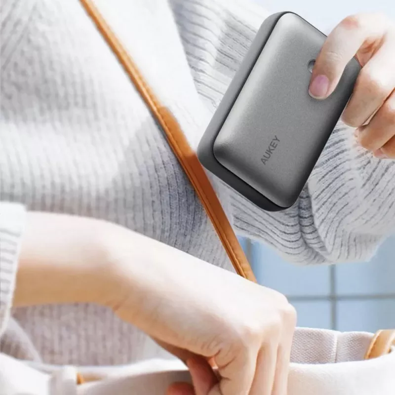 Power bank 20000 mAh Aukey - grafitowy (VAM14-15)