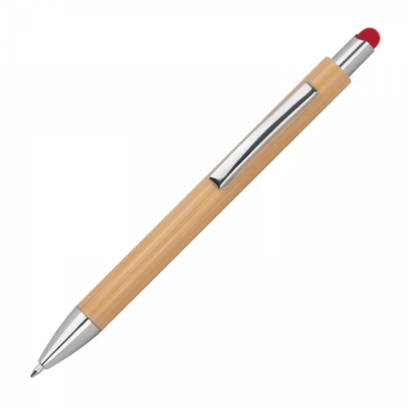 Zestaw piśmienny długopis i pióro kulkowe touch pen SOPHIE - czerwony (1255805)