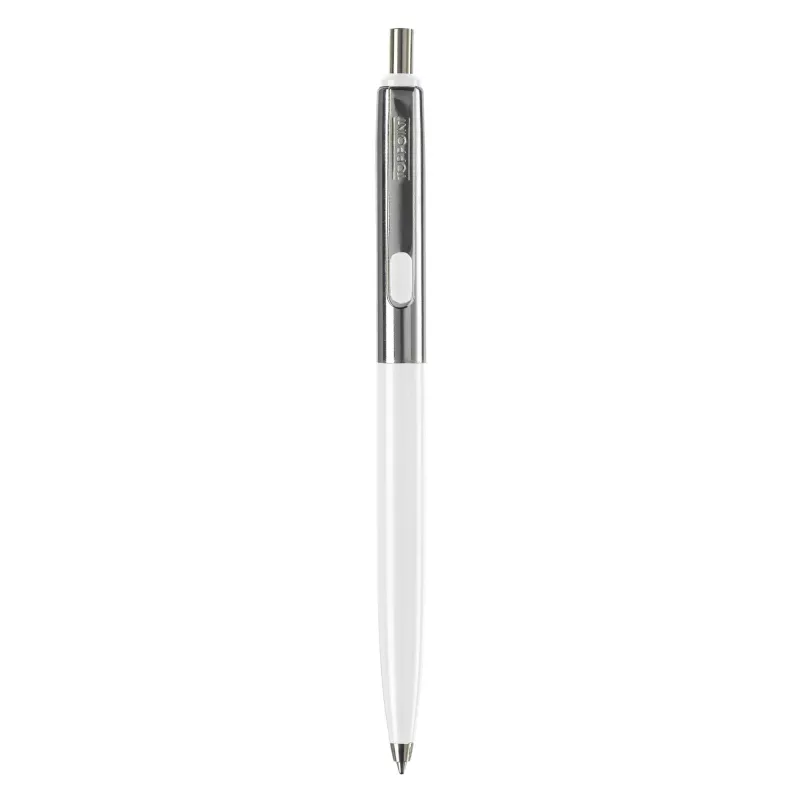 Długopis meatlowy Topper - biały (LT80340-N0001)