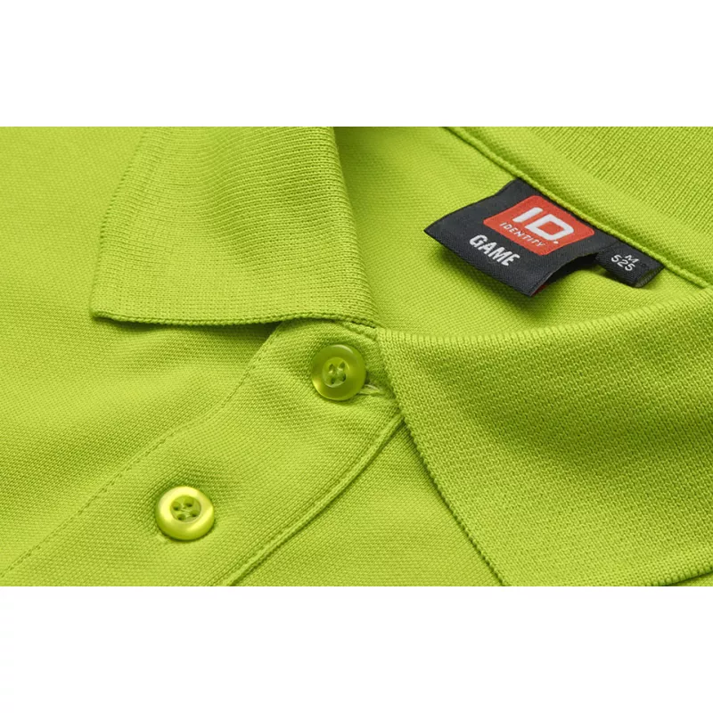 Koszulka bawełniana 210 g/m² ID Polo/stretch 0525 - Lime (0525-LIME)