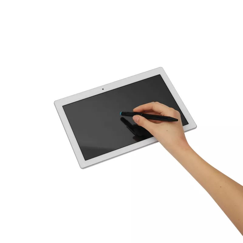 Długopis aluminiowy - czarny, jasnoniebieski (56-1101759)