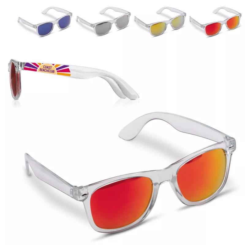 Okulary przeciwloneczne Bradley UV400 - pomarańczowy transparentny (LT86711-N0426)