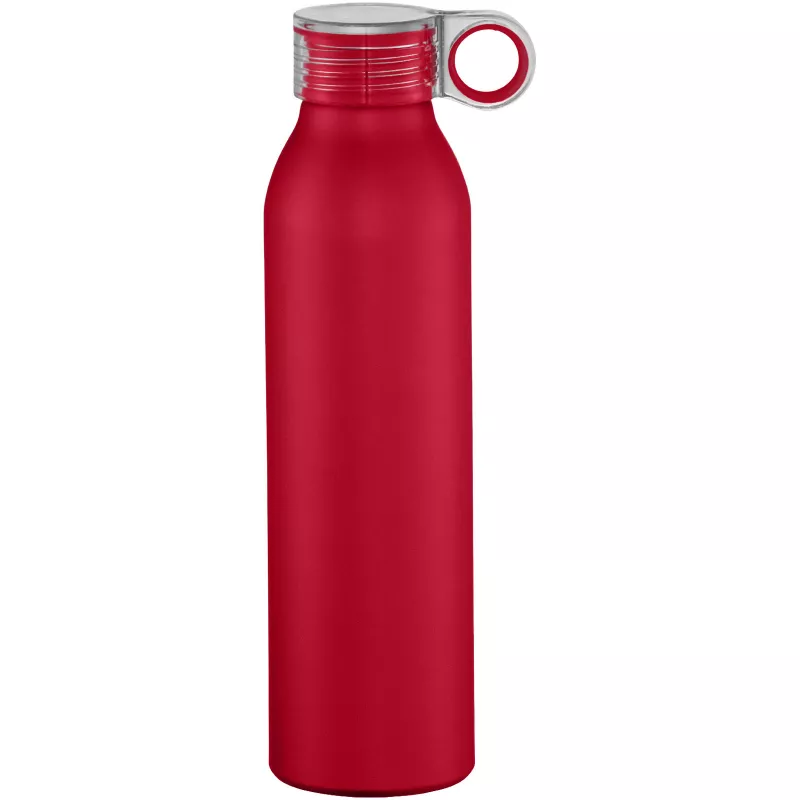 Aluminiowa butelka sportowa Grom 650 ml - Czerwony (10046303)