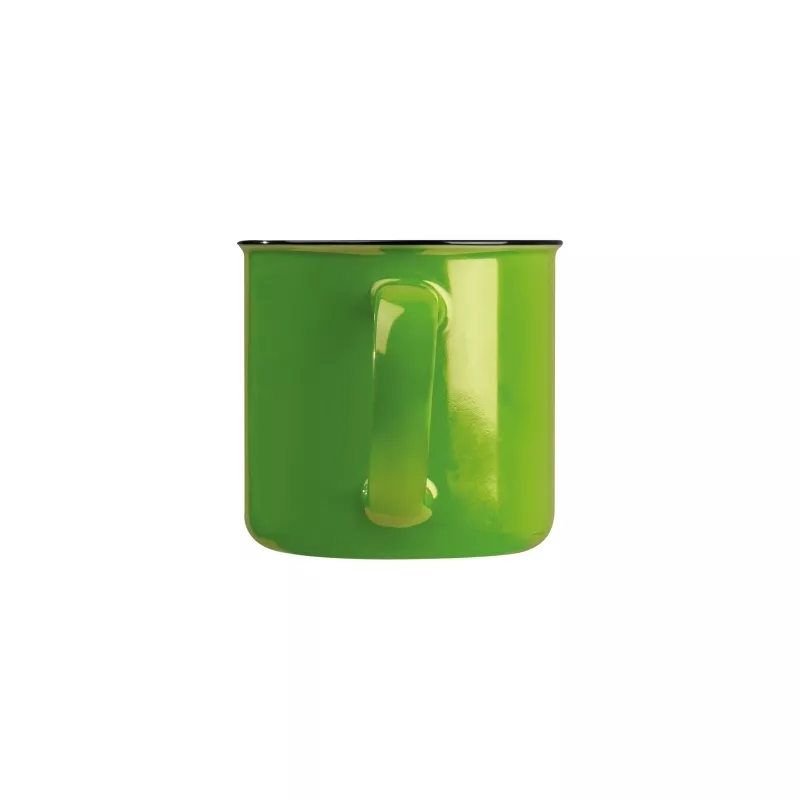 Kubek ceramiczny 350 ml - zielony (8084309)