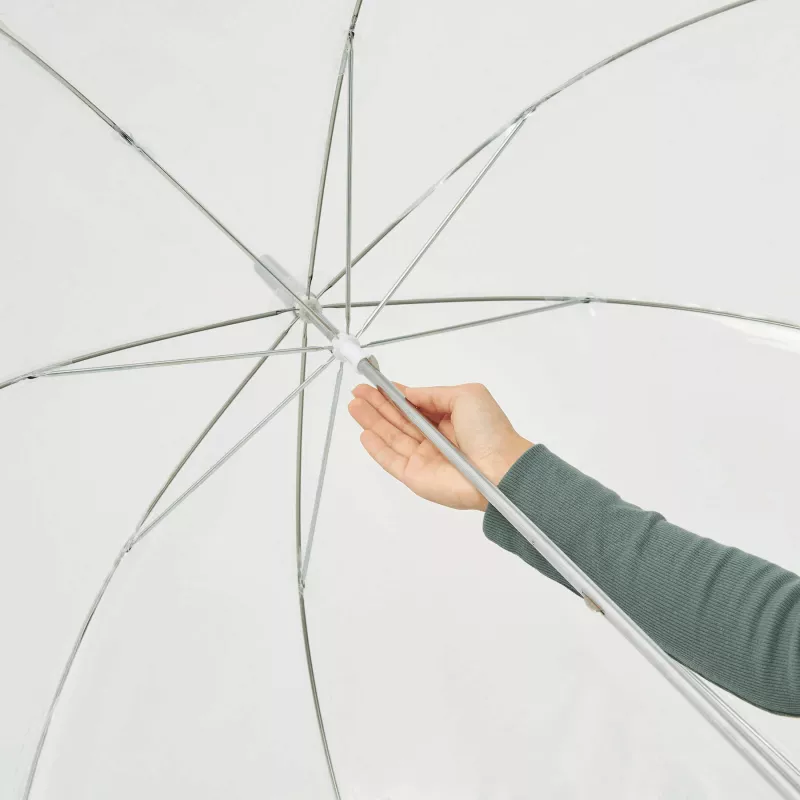 Parasol - srebrny, transparentny (56-0104034)
