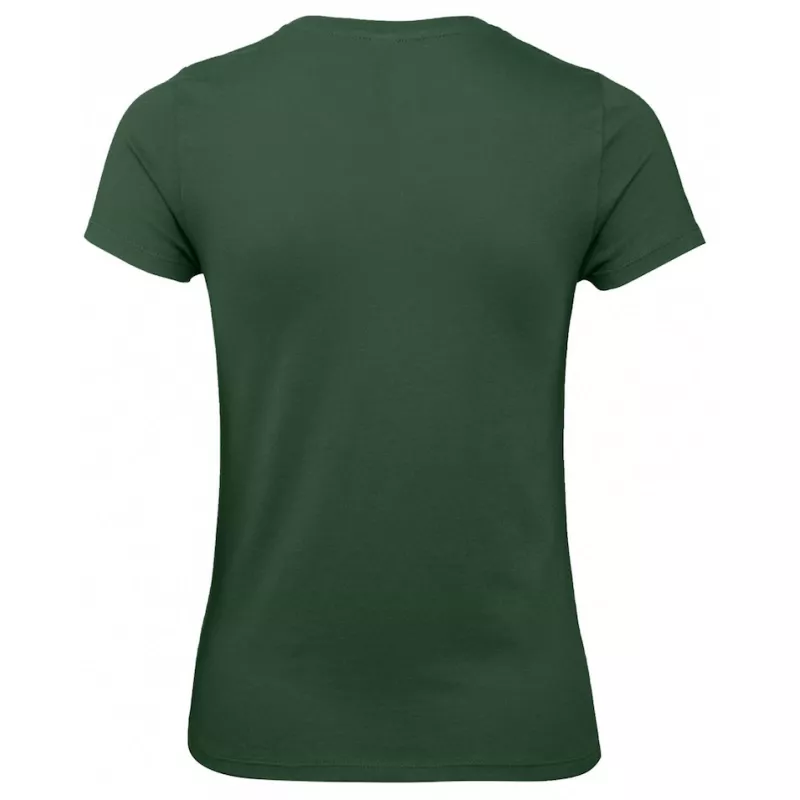 Damska koszulka reklamowa 145 g/m² B&C #E150 / WOMEN - Bottle Green (540) (TW02T/E150-BOTTLE GREEN)