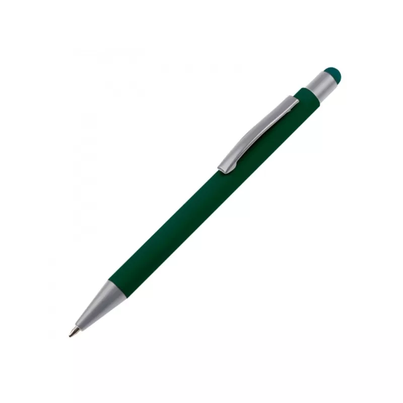 Długopis metalowy touch pen SALT LAKE CITY - ciemnozielony (093499)