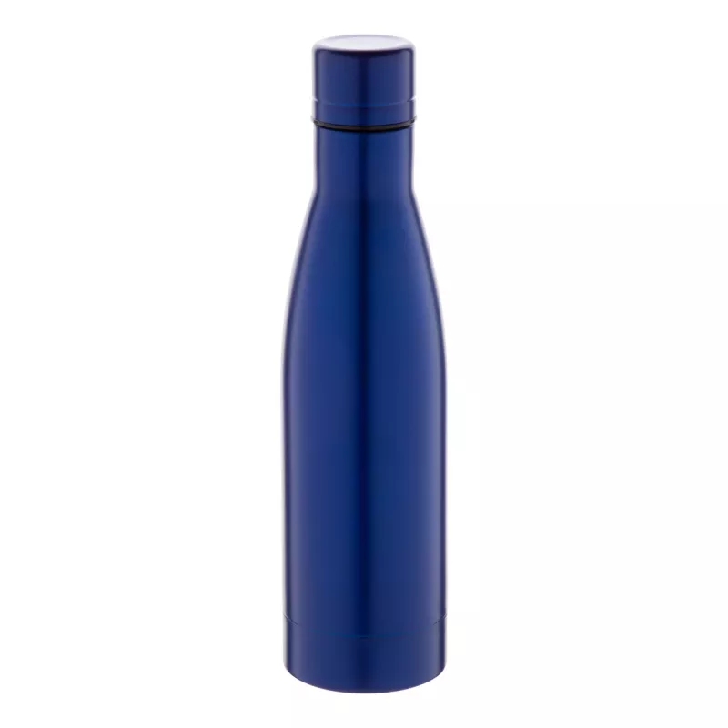 Butelka ze stali nierdzewnej i miedzi z izolującymi podwójnymi ściankami 500 ml Koppar - niebieski (AP800483-06)