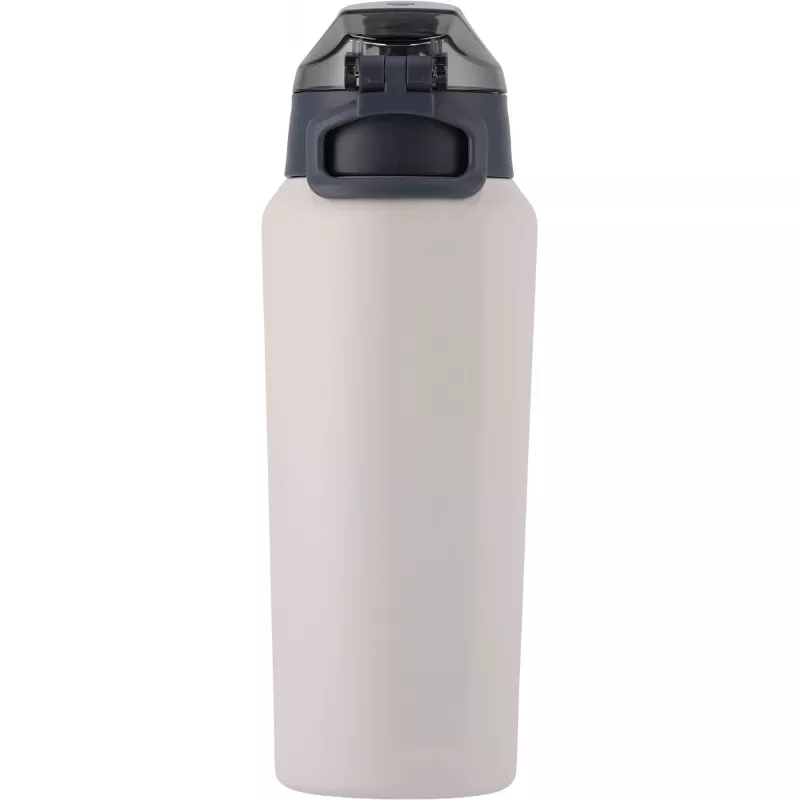 Butelka termiczna stalowa z recyklingu PUENTE ALTO MoLu 600 ml - biały (481506)