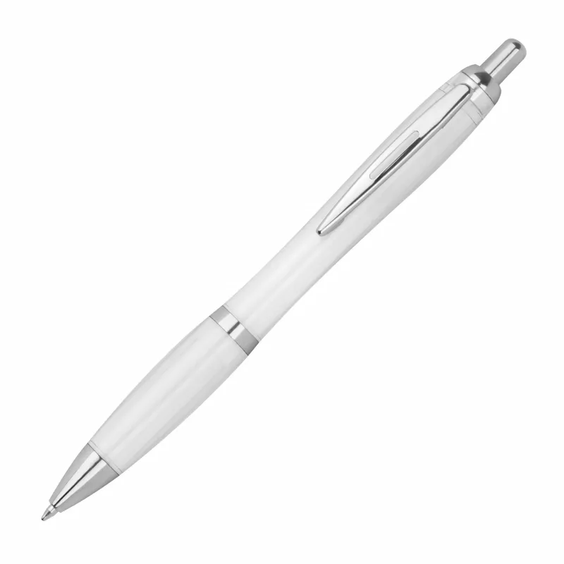 Przeźroczysty długopis Alken - przeźroczysty (255266)