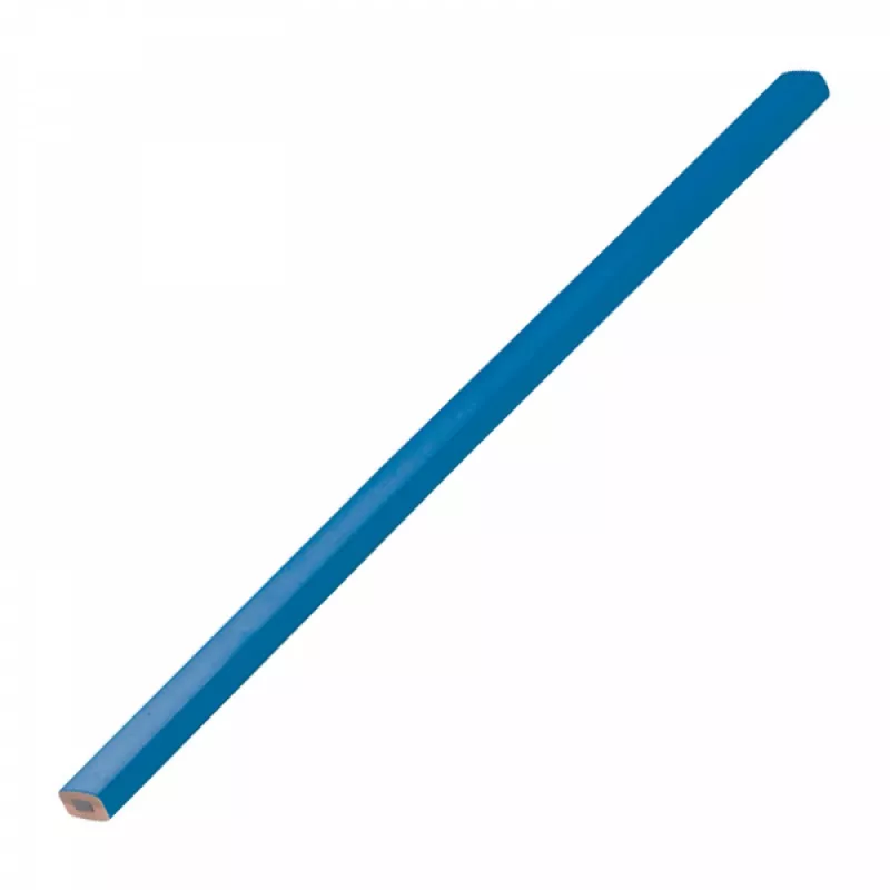 Ołówek stolarski drewniany - HB - niebieski (1092304)