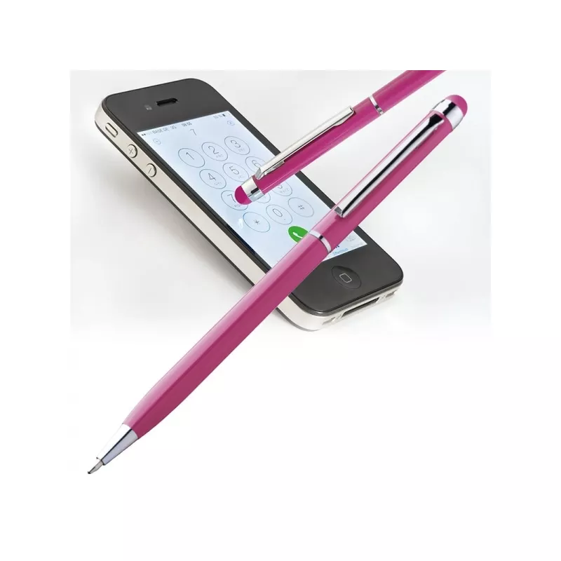 Długopis metalowy touch pen NEW ORLEANS - różowy (337811)