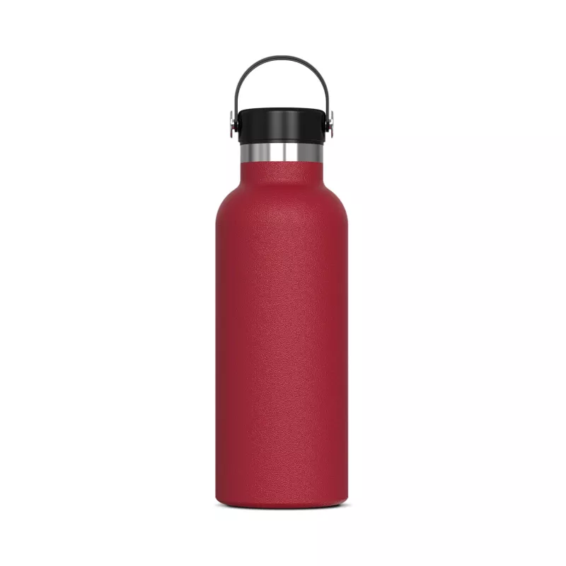 Butelka termiczna z podwójnymi ściankami Marley 500ml - ciemnoczerwony (LT98872-N0020)