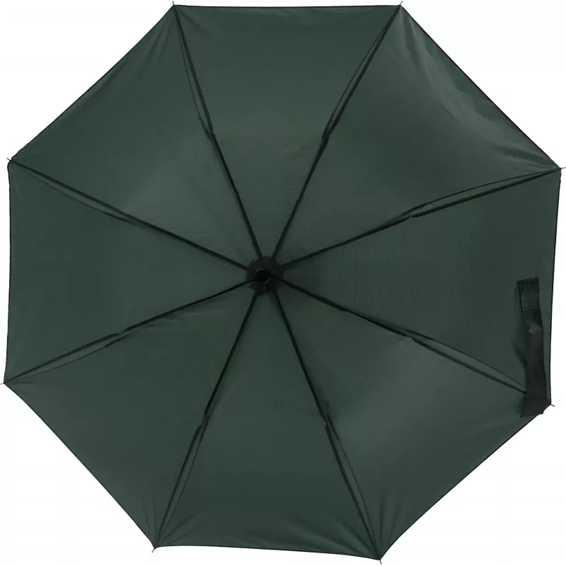 Parasol manualny Ø88 cm LILLE - ciemnozielony (518899)