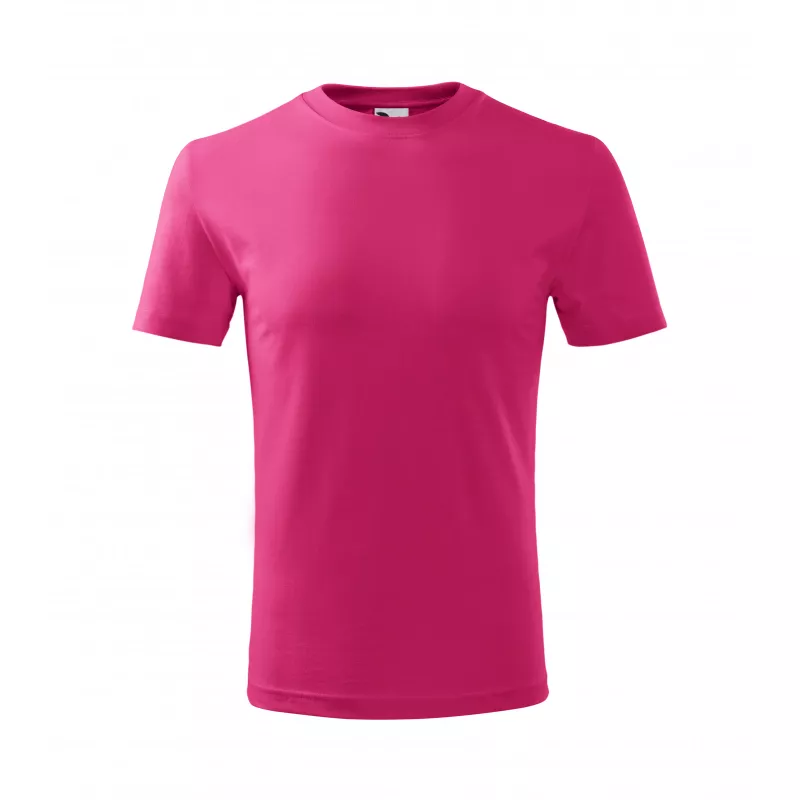 Dziecięca koszulka bawełniana 145g/m² CLASSIC NEW 135 - Czerwień purpurowa (ADLER135-CZERWIEń PURPUROWA)