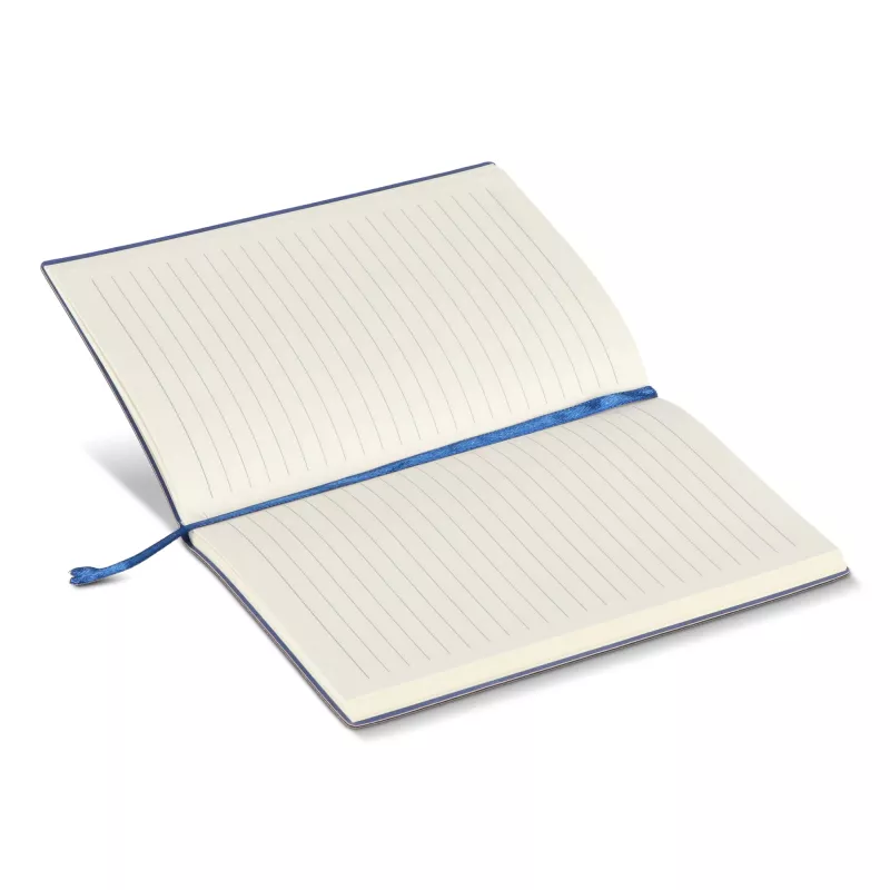 Notatnik Yuzu z miękką okładką Thermo A5 - czarno / niebieski (LT92091-N0211)