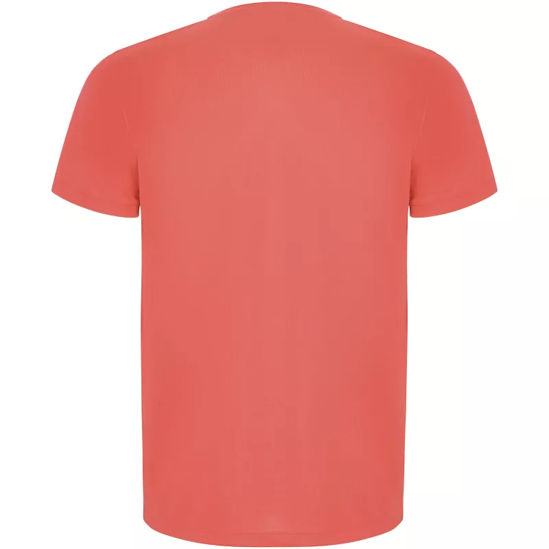 Imola sportowa koszulka dziecięca z krótkim rękawem - Fluor Coral (K0427-FLUCORAL)
