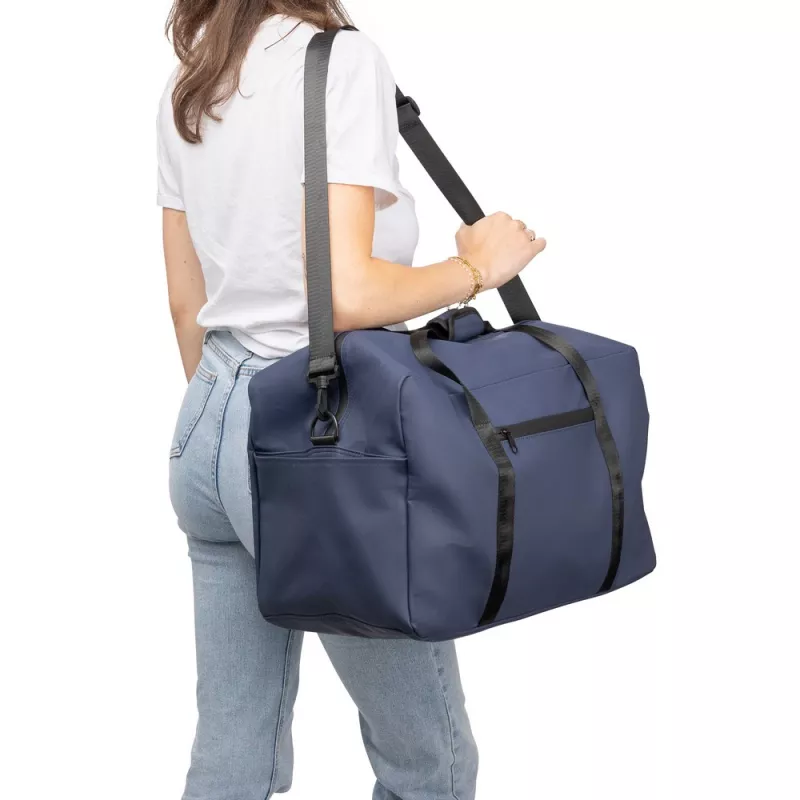 Torba sportowa, podróżna - niebieski (VB155-11)